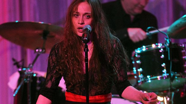 Rotten taste ... Fiona Apple felt her music wasn't getting the attention it deserved at last week's Louis Vuitton party in Toyko.