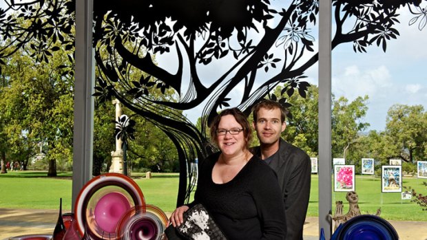 The special gift for CHOGM dignitaries was designed and created by Perth couple Jane King and Adam Coffey.