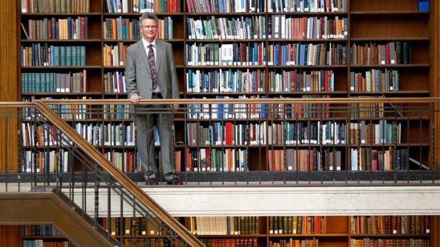 "Largest renewal project in 50 years": Dr Alex Byrne in the Mitchell Library.