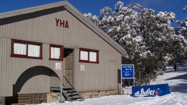 The YHA hostel at Mount Buller:  Shops, a 64-bed short-stay unit and nine apartments.