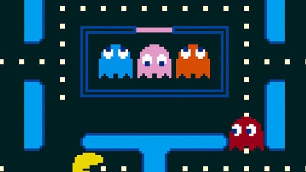The Pac-Man video game.