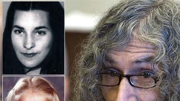 Serial killer Rodney Alcala and victims Ellen Hover, top, and Robin Samsoe.