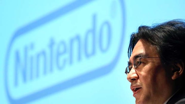 Pay cut: Nintendo President Satoru Iwata.