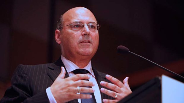 Performance tool: Arthur Sinodinos defended the Howard government scheme.