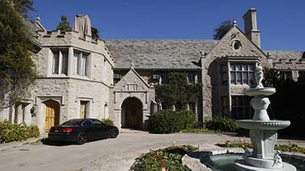 The Playboy Mansion ... sickness outbreak.