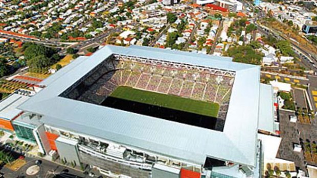Brisbane's Suncorp Stadium.