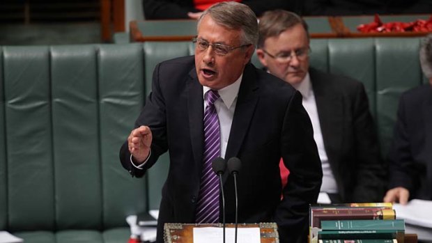 Treasurer Wayne Swan has introduced the biggest cuts to defence spending since the end of WW2.
