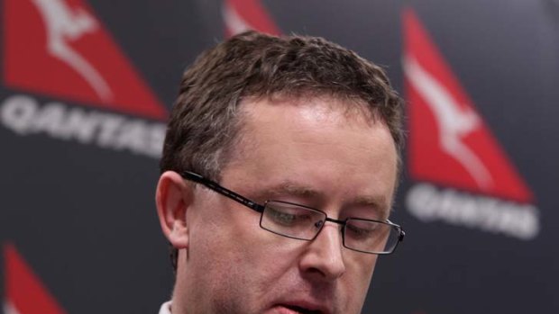 Qantas CEO Alan Joyce.