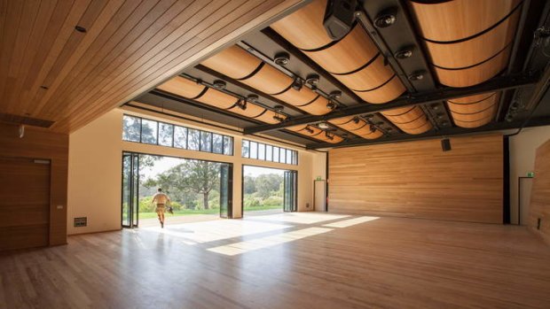 Purpose-built concert hall: The Windsong Pavilion boasts acoustics designed to rival the best venues in Australia.