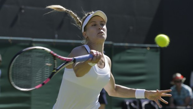 "I just haven't practised that much. So I felt my timing was very off. It is unfortunate that it happened at my favourite tournament": Eugenie Bouchard.