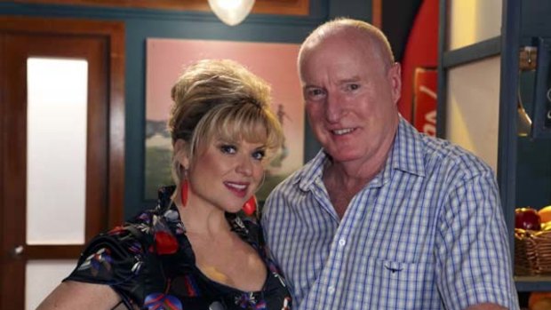 Legacy characters ... Marilyn Chambers (Emily Symons) and Alf Stewart (Ray Meagher).