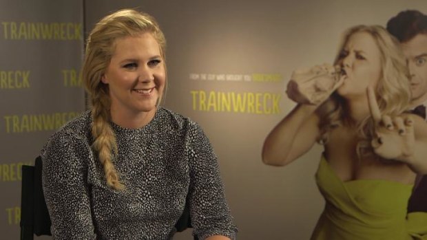 Schumer described her current press tour for her movie <i>Trainwreck</i> as "physical punishment".