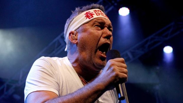 Jimmy Barnes at Cold Chisel'd first tour show.