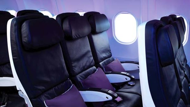 'Totally psyched' ... Virgin America has been rated the country's best domestic airline.