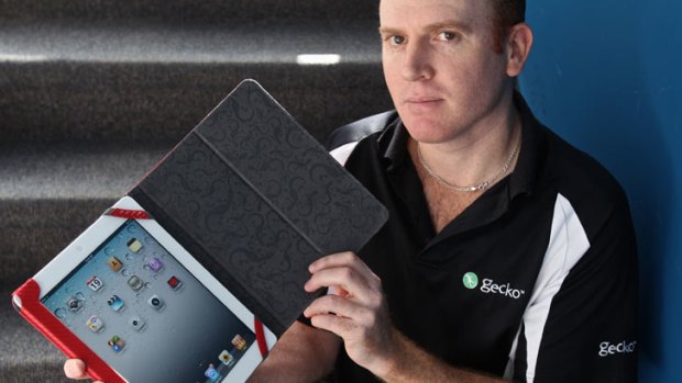 Craig Raymond from Gecko Gear says the company guessed correctly with its iPad 2 cover.