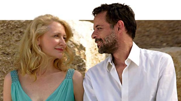 Unlikely romance ... Patricia Clarkson and Alexander Siddig.