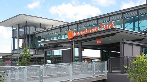 Langlands Park, one of the new bus stations opened this morning.