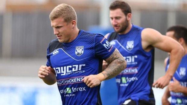 Room for improvement: Bulldogs halfback Trent Hodkinson said he and Josh Reynolds can get a lot better.
