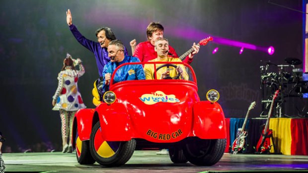 The Wiggles farewelled Canberra today ... but have assured kids their DVDs will still work.