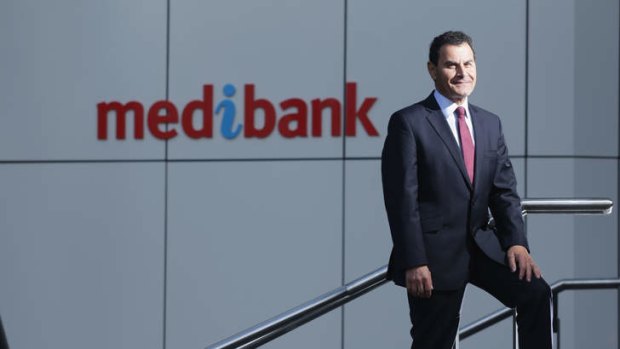 Medibank Private Managing Director George Savvides. A shaky market could jeopardise the company's float on Monday.