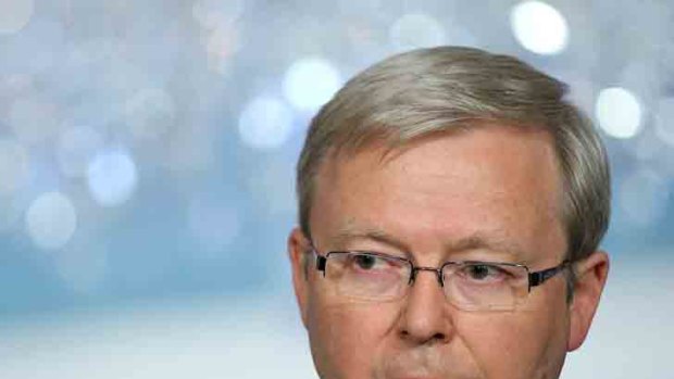 Foreign Minister Kevin Rudd ... "time for a grease and oil change".