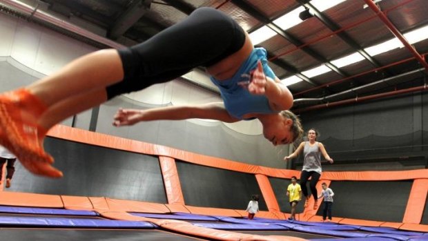 Trampoline parks, such as Sky Zone in Alexandria, have surged in popularity in recent years.