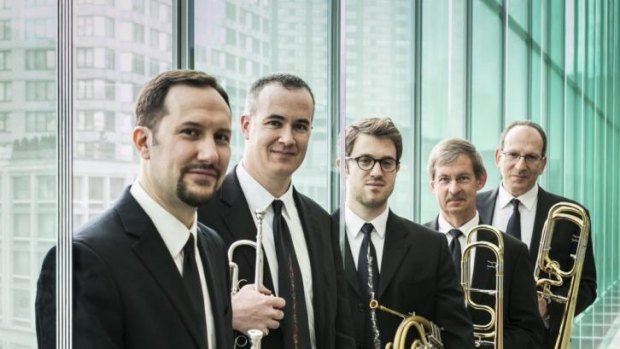 The American Brass Quintet.