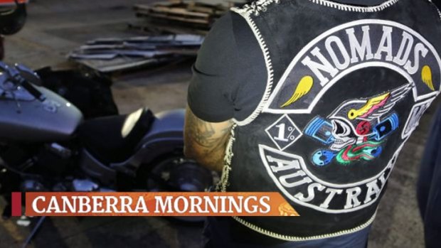 The Nomads bikies have recently emerged as a presence in the ACT, after southside Rebels defected.