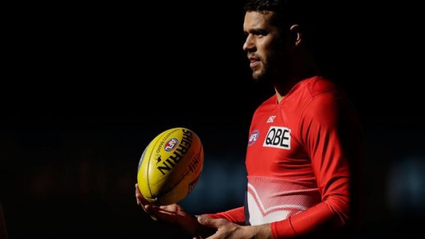 Milestone man: Lance Franklin will play his 200th game this week.