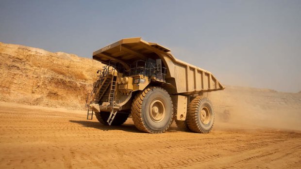 The mining sector recorded a lift in conditions.