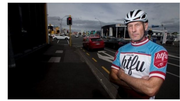 Cyclist Wayne Attwell is angry that a YouTube user appears to have faked a rant against cyclists to generate hits.