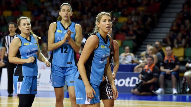 Carly Wilson went out a winner in her final ever WNBL game in Townsville on Saturday night.