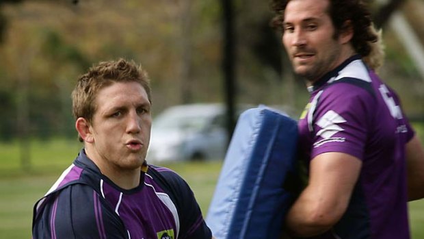 Ryan Hoffman says the younger talent would play a big part in the Storm's quest to improve on last year's preliminary final loss to the New Zealand Warriors.