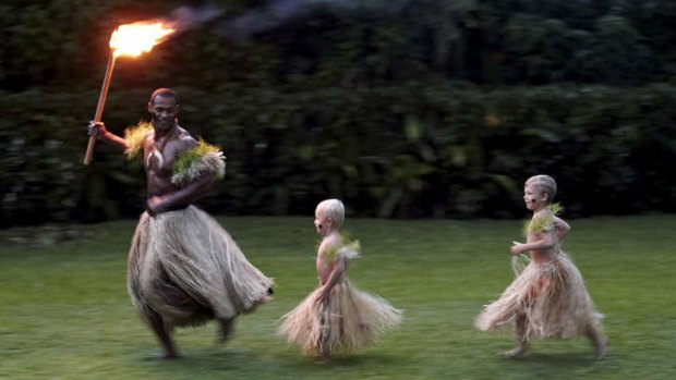 Variety: a taste of culture at the Sofitel resort in Fiji.