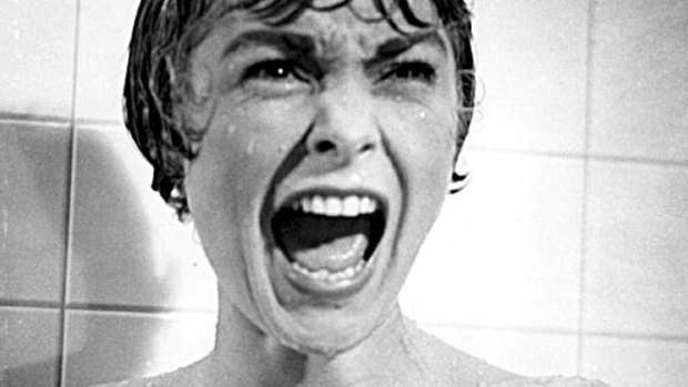 Janet Leigh in <i>Psycho's</i> famous shower scene.