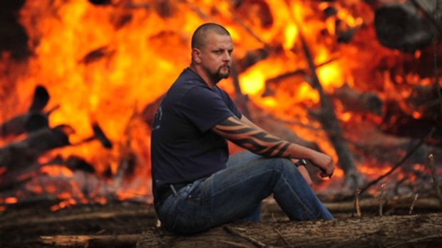 Flowerdale CFA firefighter Mark Sawyer lost everything in the Black Saturday bushfires.