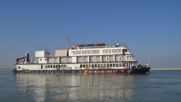 India: The MV Mahabaahu features on the sea leg of Cruise Express' new hosted land and cruise tour.