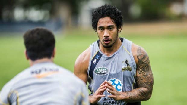 Joseph Tomane will take the field for the Brumbies for their round-two clash on Friday.