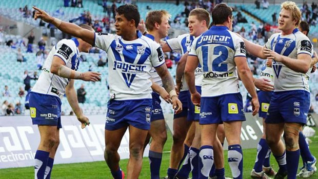 "The fact remains: the Bulldogs don't look like losing, which is of course a major positive - but for the superstitious, potentially a negative".