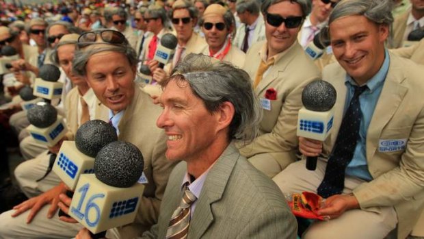 Even these Benaud stand-ins, gathered to cheer on the locals last year, would beat the Brits.