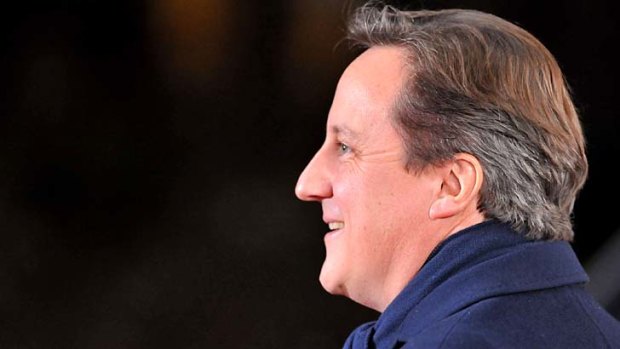"I think the British people can be proud" ... British Prime Minister David Cameron.