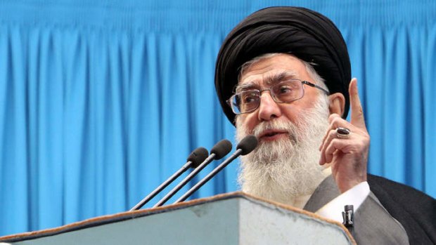 Ultimate decision maker: Iranian supreme leader Ayatollah Ali Khamenei.