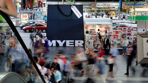 Myer and David Jones are lowering prices on global brands to remain competitive with online rivals.