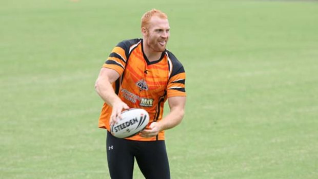 'It's going to be huge . . . I can't wait.' Tigers prop Keith Galloway.