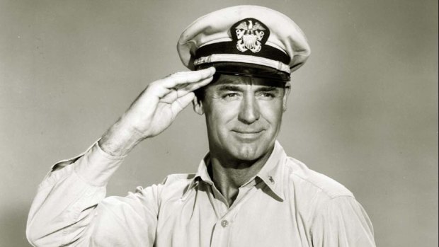 Legendary charm ... Cary Grant in the 1959 film Operation Petticoat.