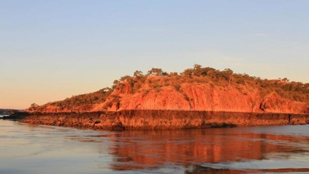 Strickland Bay, on the Kimberley coast, is in "pearling country".