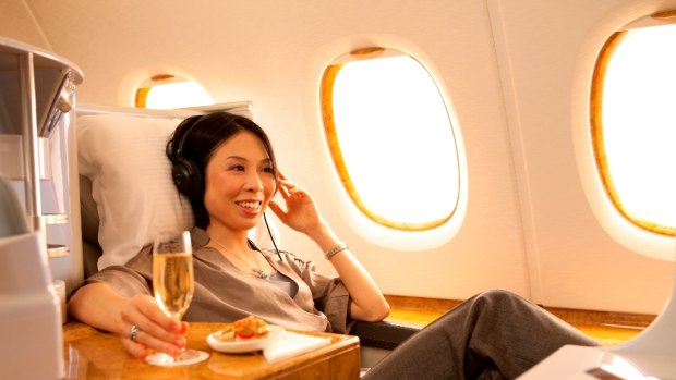 Upgrades from economy to business class are an attractive proposition.
