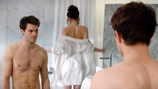 The second book in EL James' erotic trilogy tells the popular story from Christian Grey's perspective. The film stars Dakota Johnson and Jamie Dorna, pictured.