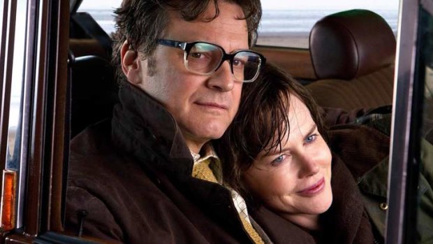 Colin Firth and Nicole Kidman in <i>The Railway Man</i>.