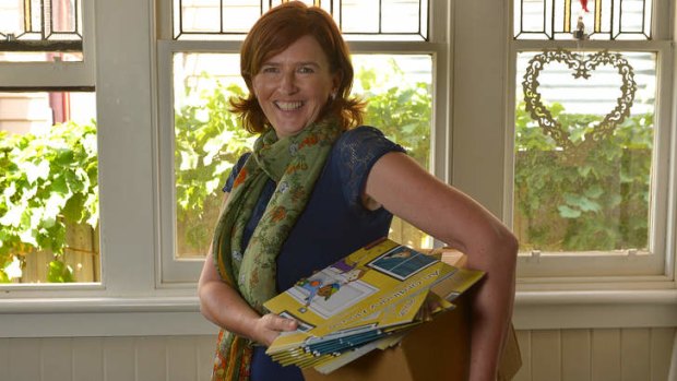 Cleaning up: Tania Reid has written a children's book on hoarding disorder.